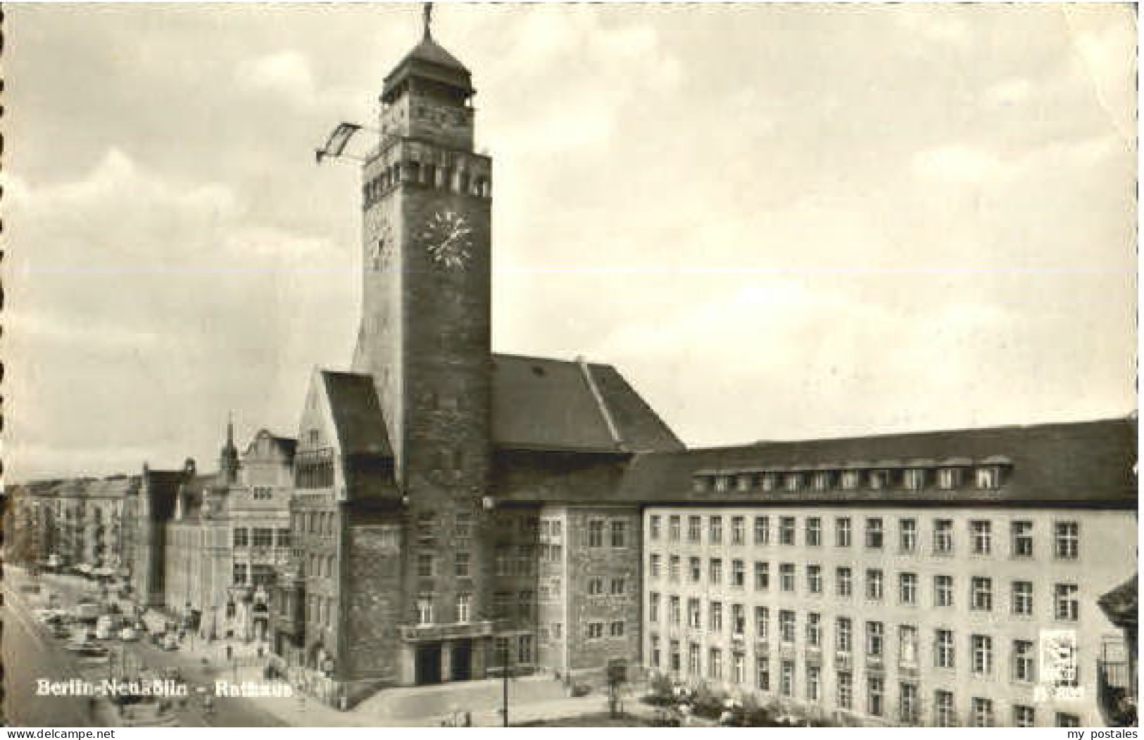 Neukoelln erlin Rathaus x 1960