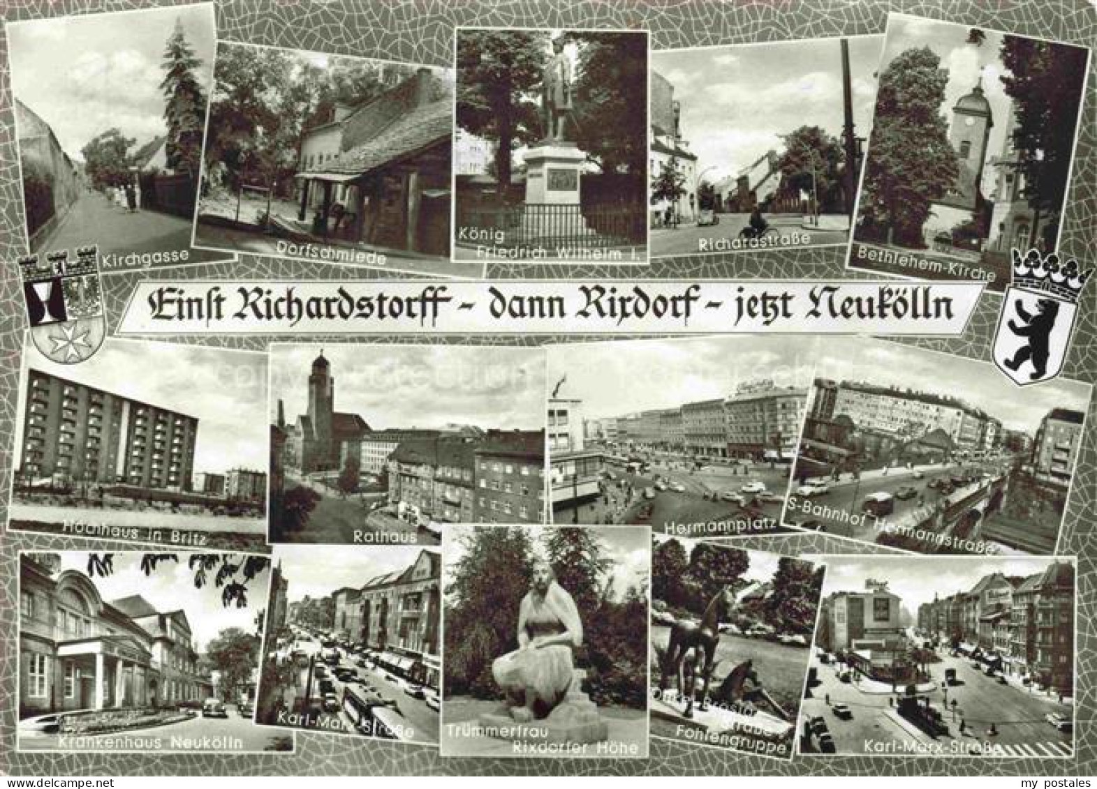 NEUKoeLLN NEU-KoeLLN BERLIN Kirchgasse Dorfschmiede Richardstrasse Bethlehem Kir