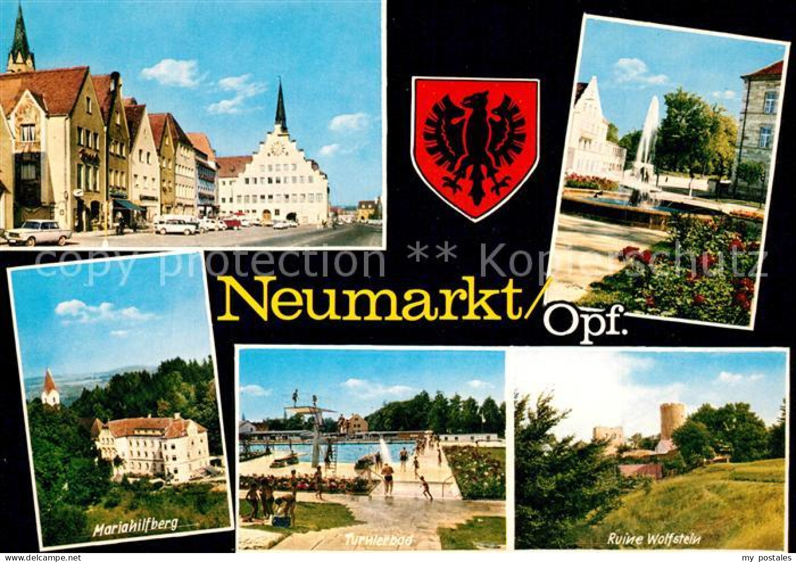 Neumarkt Oberpfalz Mariahilfberg Turnierbad Ruine Wolfstein