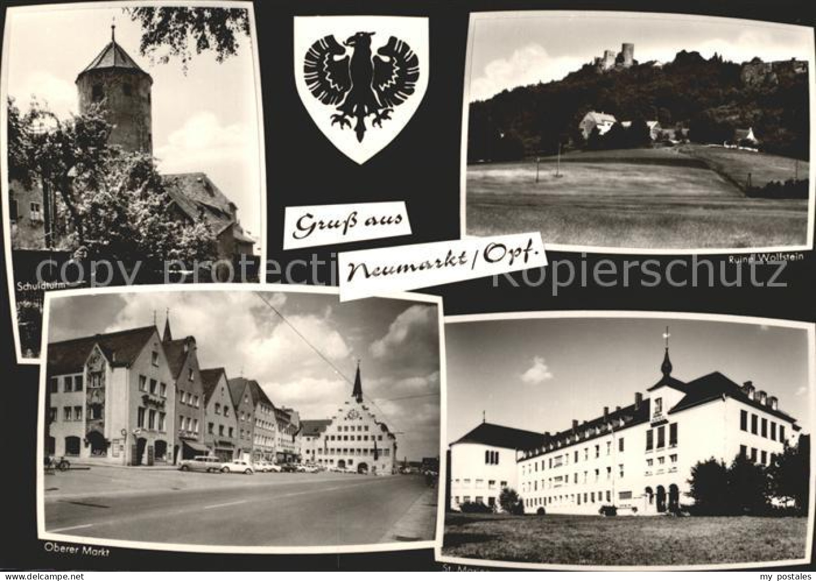 Neumarkt Oberpfalz Schuldturm Ruine Wolfstein Oberer Markt
