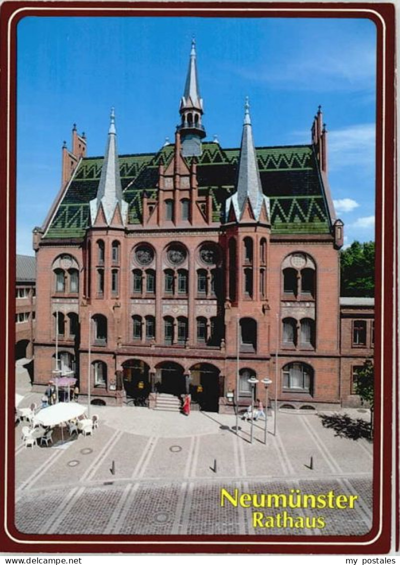 Neumuenster Schleswig-Holstein Neumuenster Rathaus