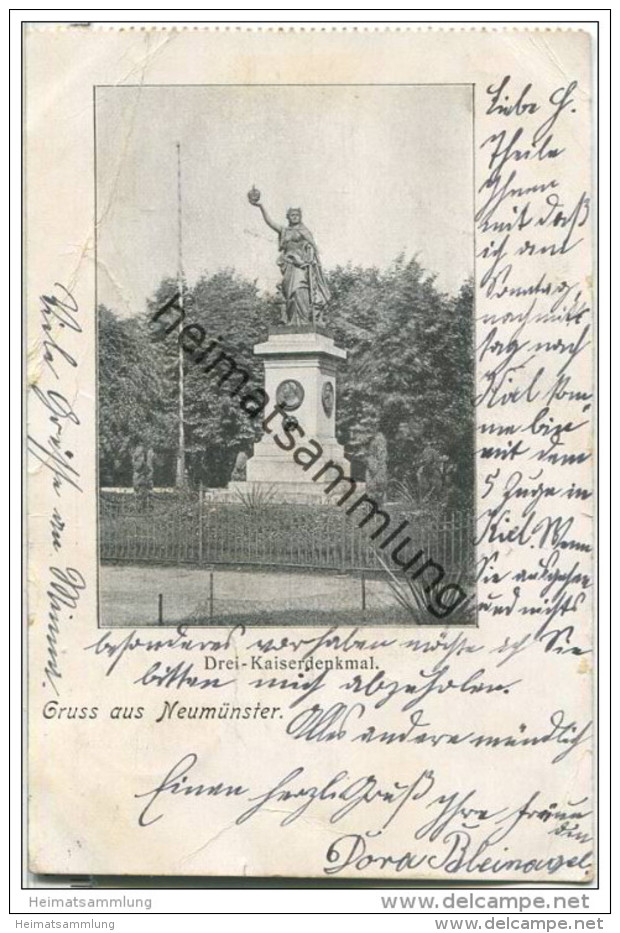 Neumünster - Drei-Kaiserdenkmal