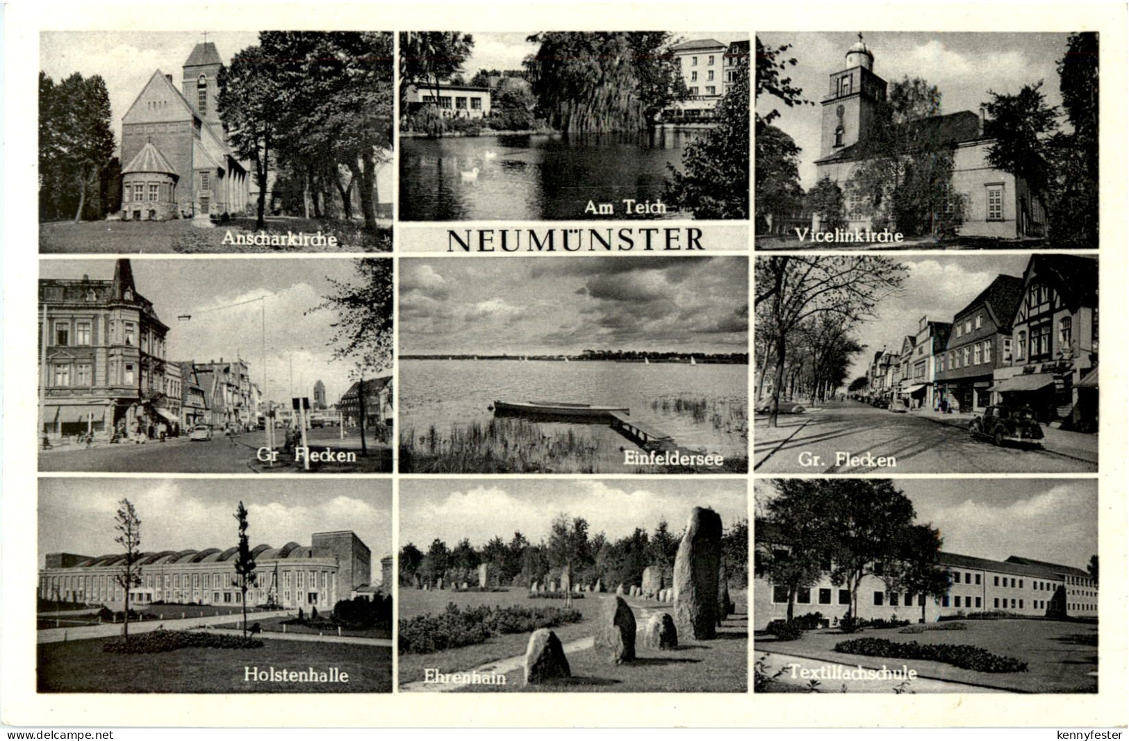 Neumünster - Mehrbildkarte