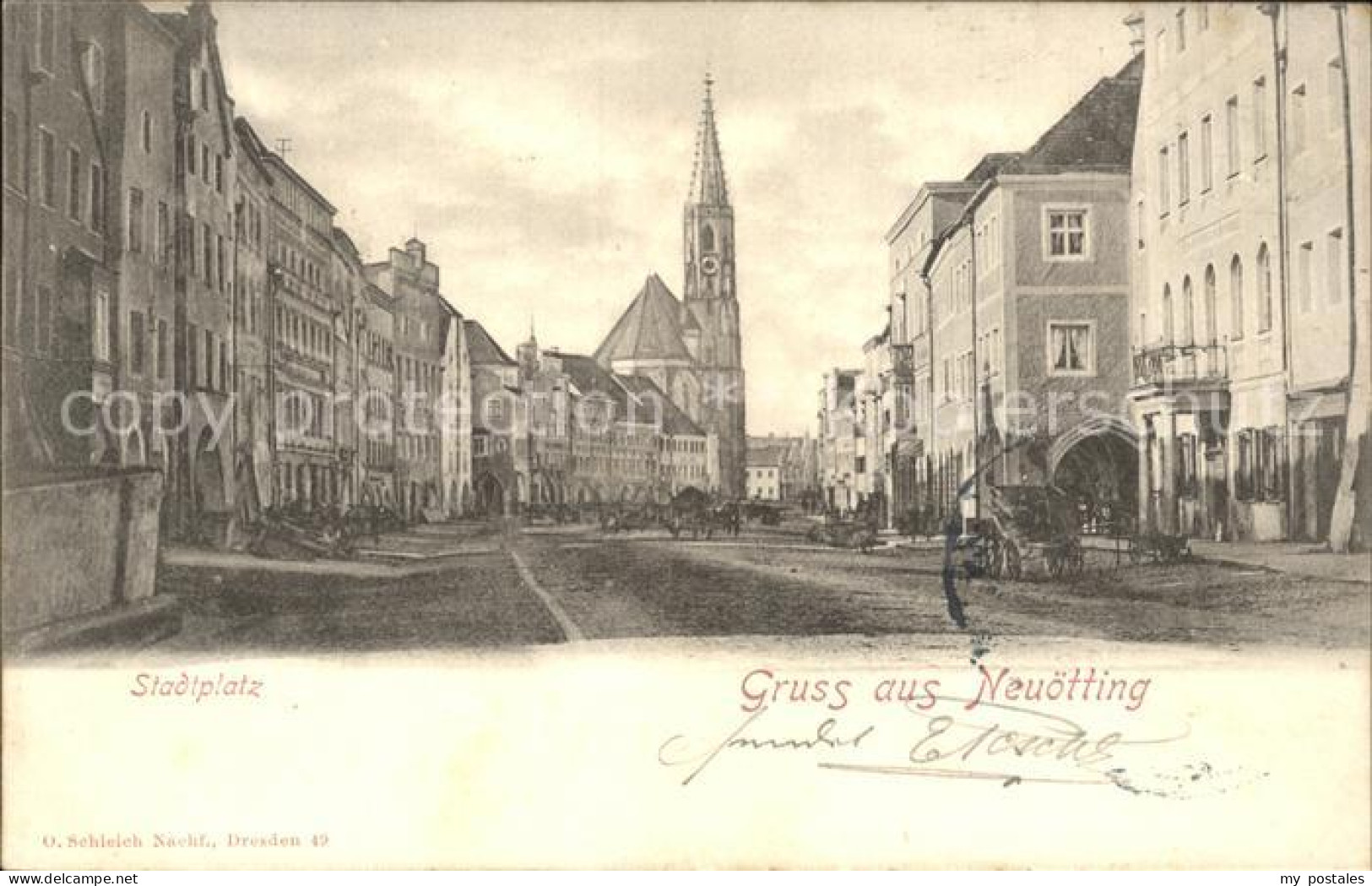 Neuoetting Stadtplatz