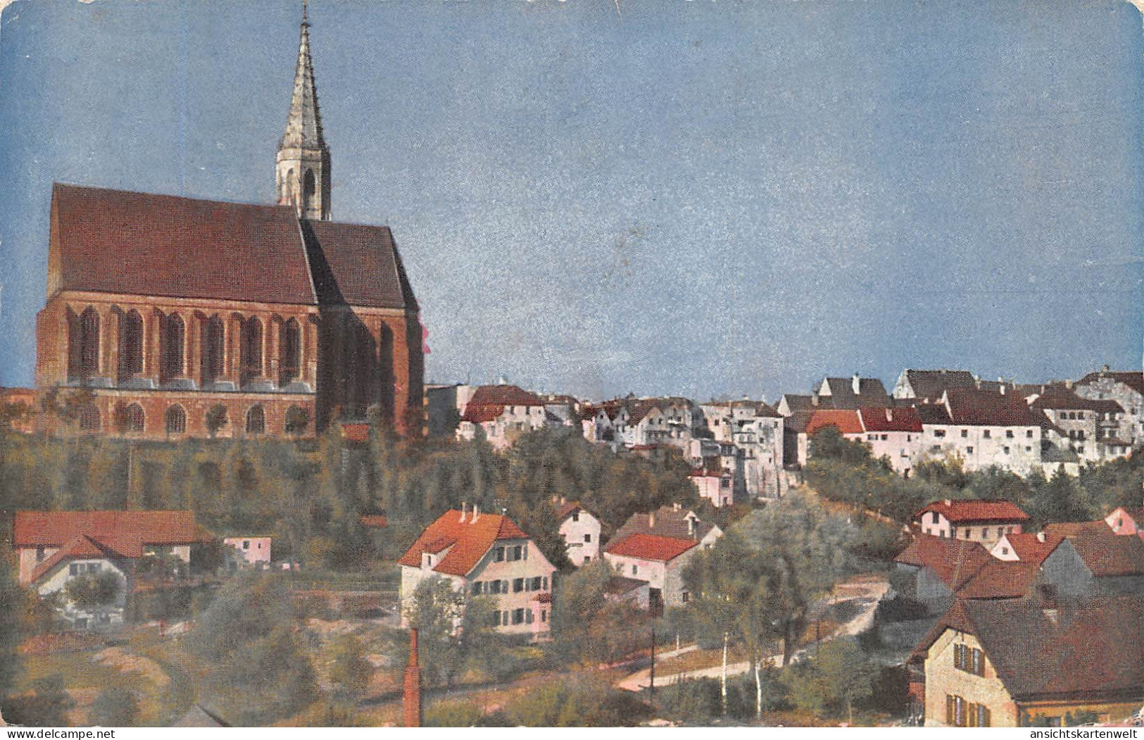 Neuötting am Inn - Blick von Süden gl1920? #167.211