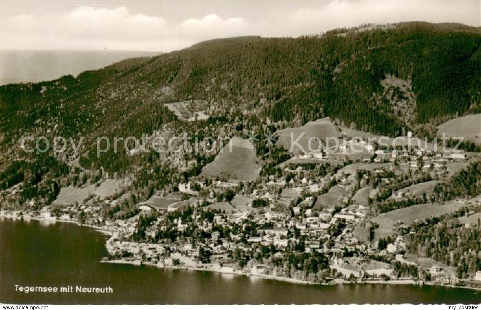Neureuth Tegernsee Fliegeraufnahme Gesamtansicht Tegernsee