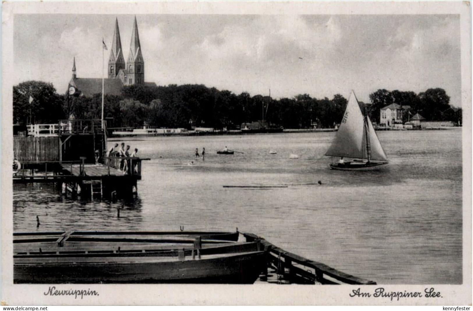 Neuruppin, Am Ruppiner See