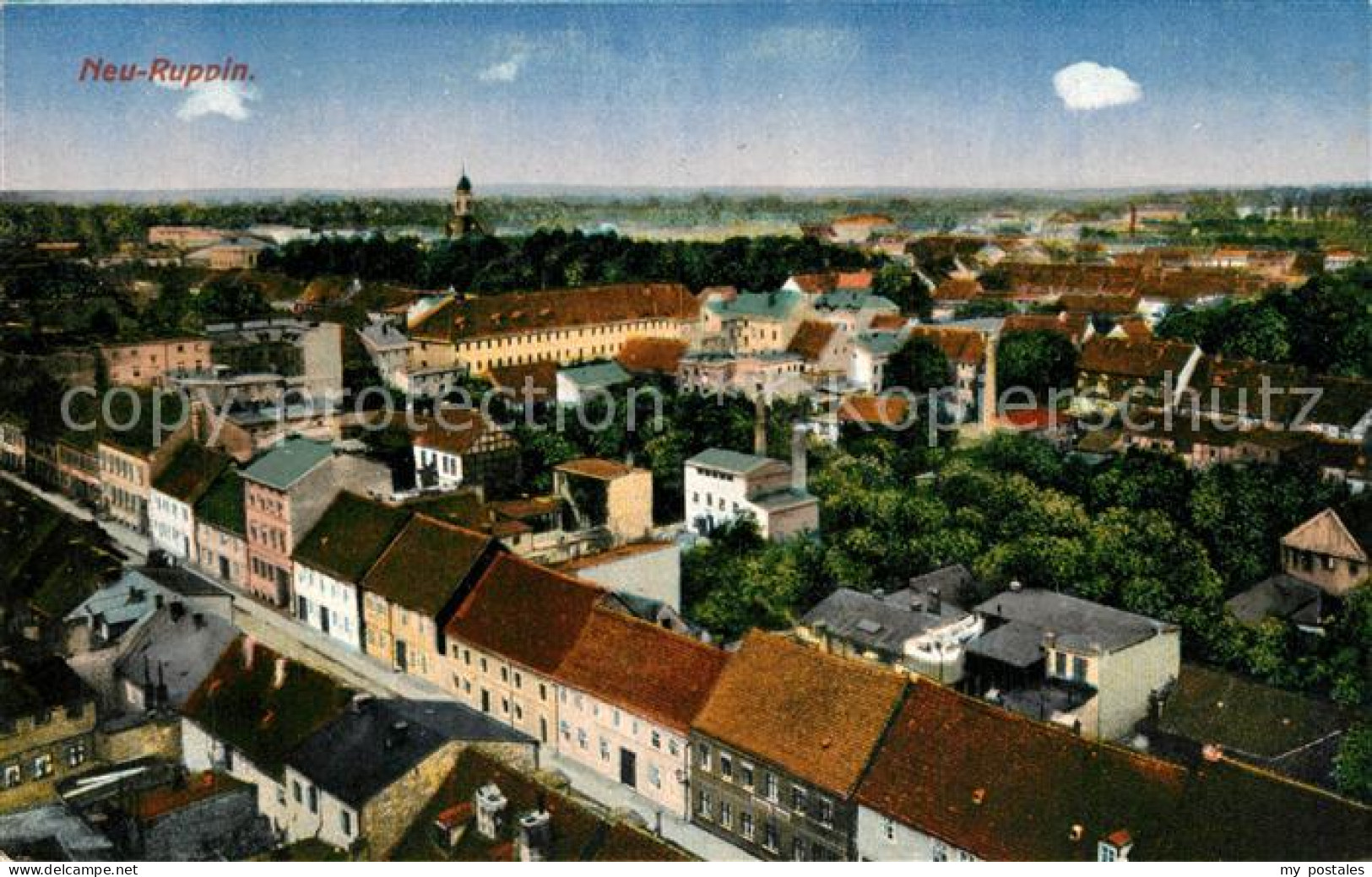 Neuruppin Stadtpanorama