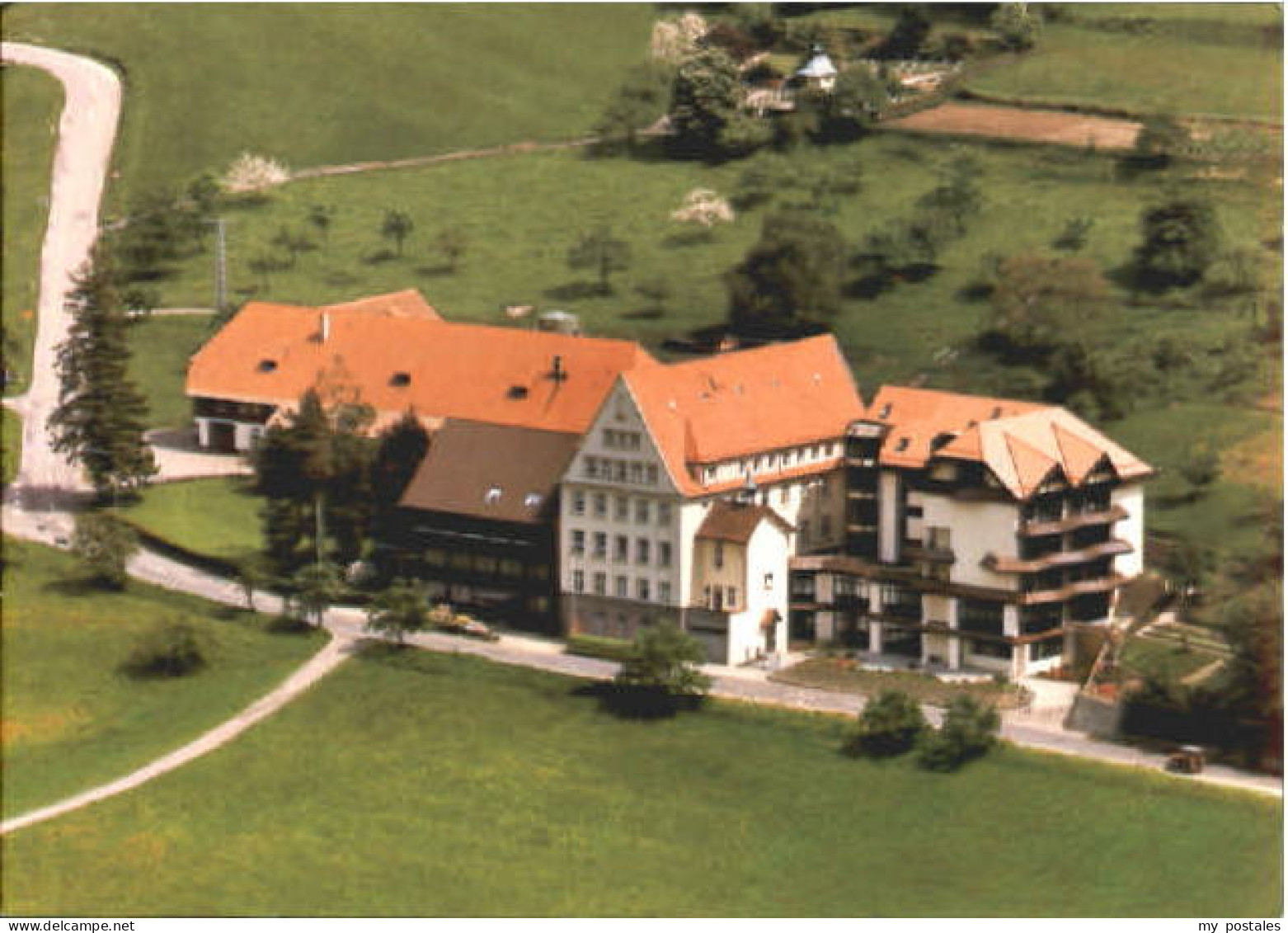 Neusatzeck Buehl Rastatt BW Buehl Mutterhaus Fliegeraufnahme