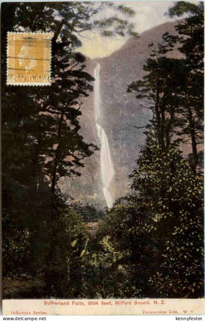 Milford Sound - Sutherland Falls - New Zealand