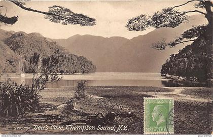 New-Zealand - Dea's Cove, Thompson Sound - Publ. Tanner Bros.