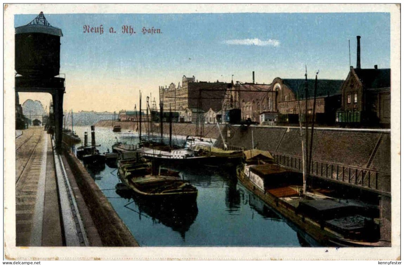 Neuss am Rh. Hafen