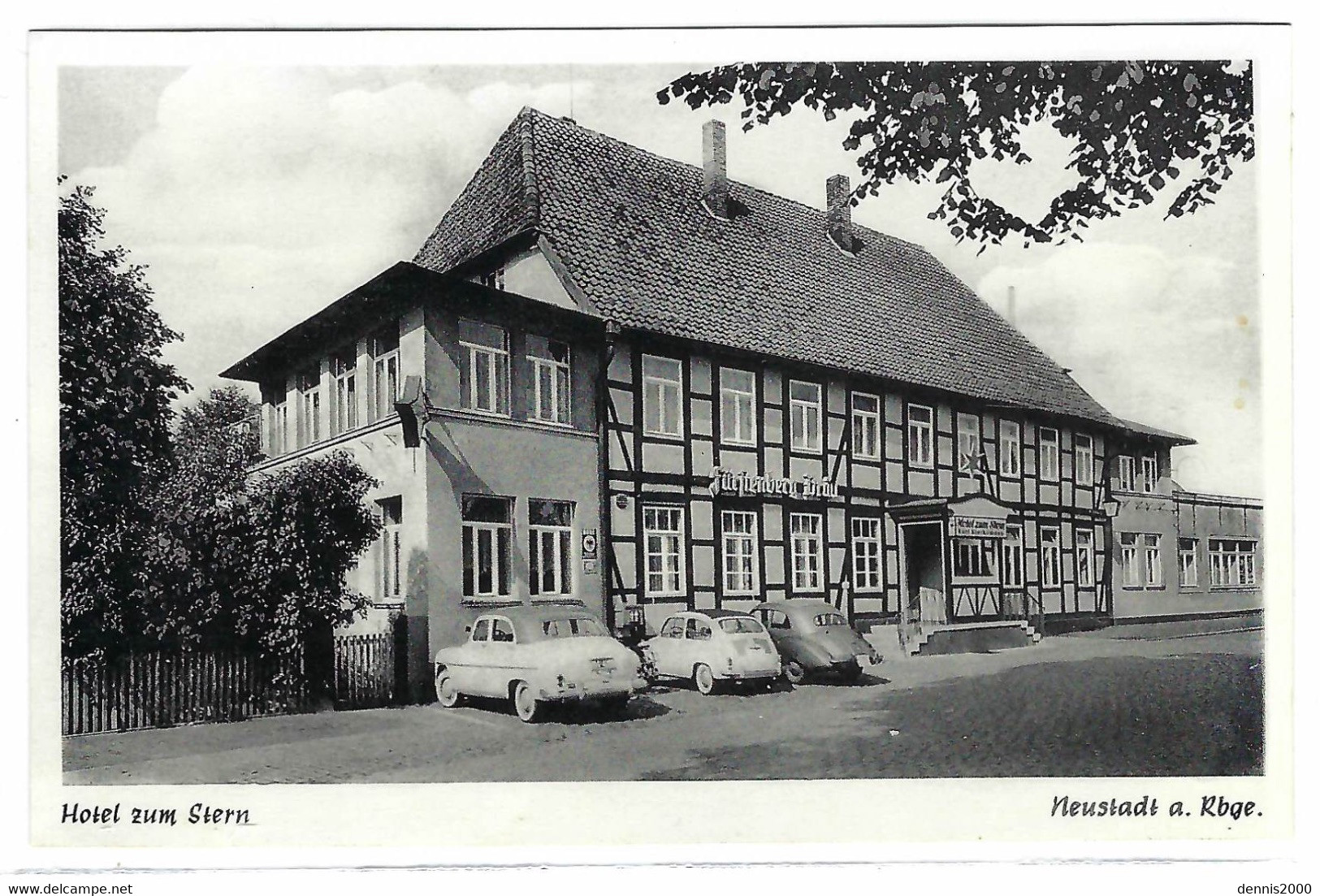 NEUSTADT am Rübenberge - HOTEL ZUM STERN - Prop. Kurt Klockemann - Ed. H. Köster, Neustadt am Rübenberge