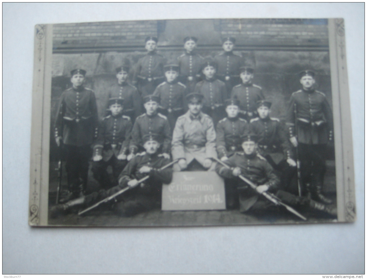 NEUSTADT am Rübenberge     ,Soldatenfoto     , Schöne Karte   1914