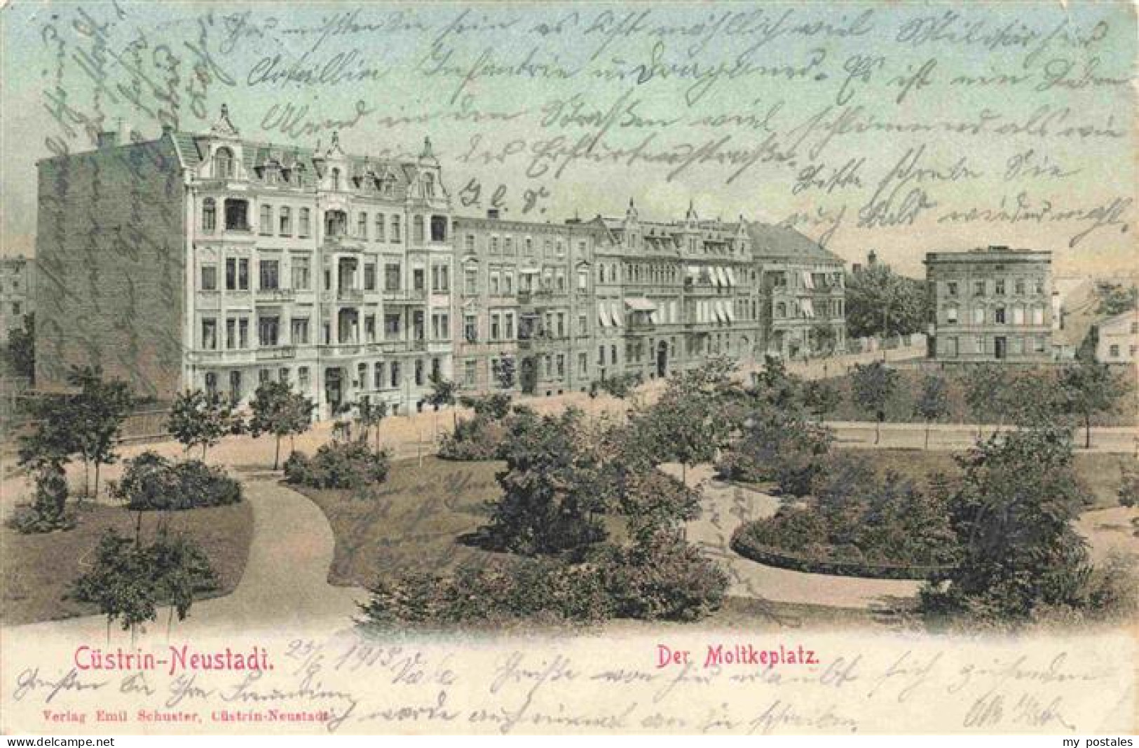 Neustadt Cuestrin Kuestrin Ostbrandenburg Kostrzyn PL Moltkeplatz