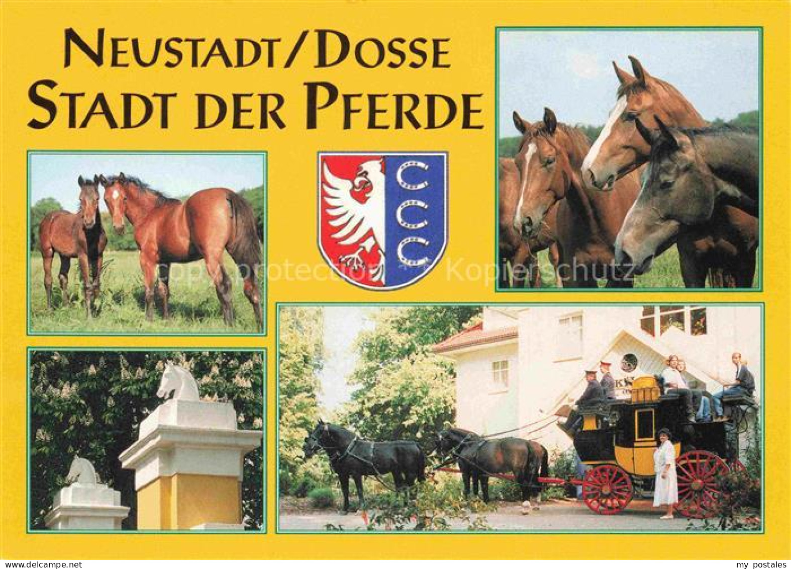 Neustadt Dosse Brandenburg Stadt der Pferde Brandenburgisches Haupt- und Landges