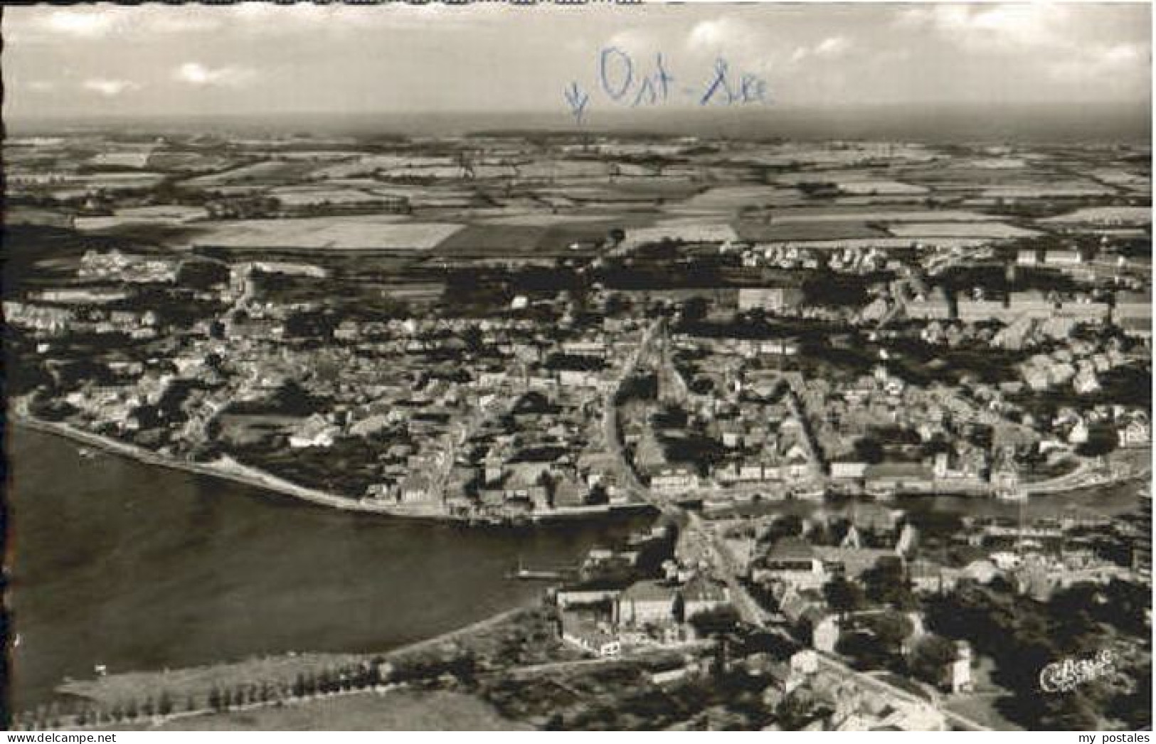 Neustadt Holstein Neustadt Hollstein Fliegeraufnahme x 1964