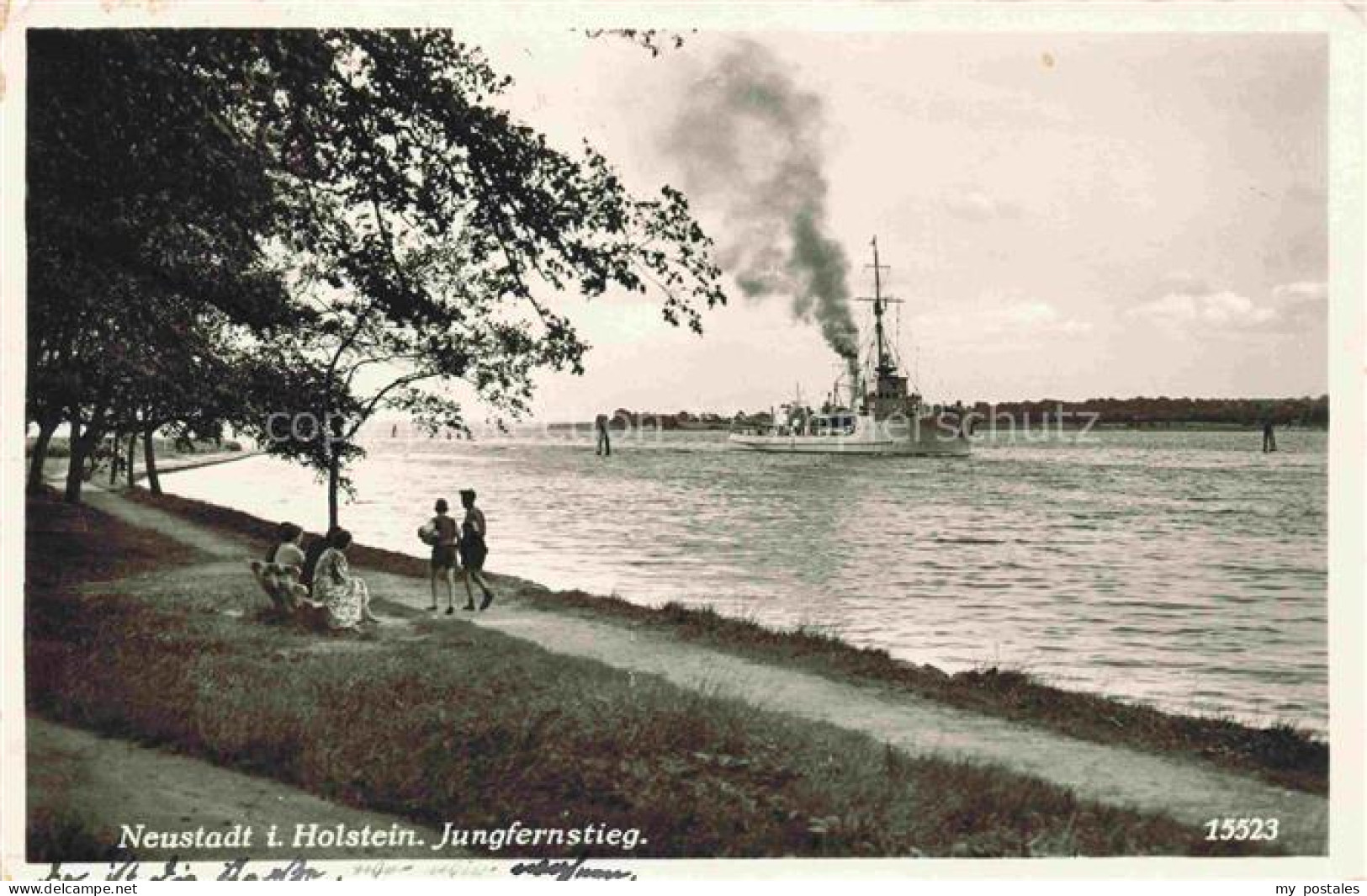 Neustadt Holstein Ostsee Schleswig-Holstein Jungfernstieg Dampfer
