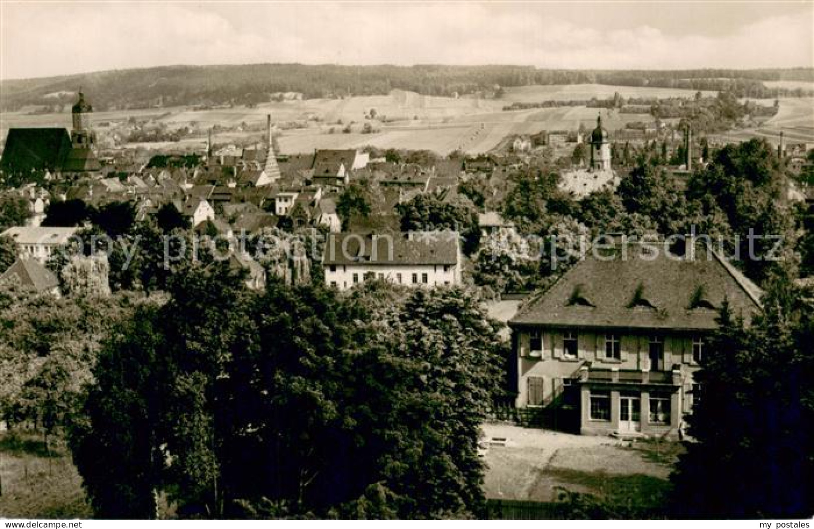Neustadt Orla Blick vom Centbaumweg