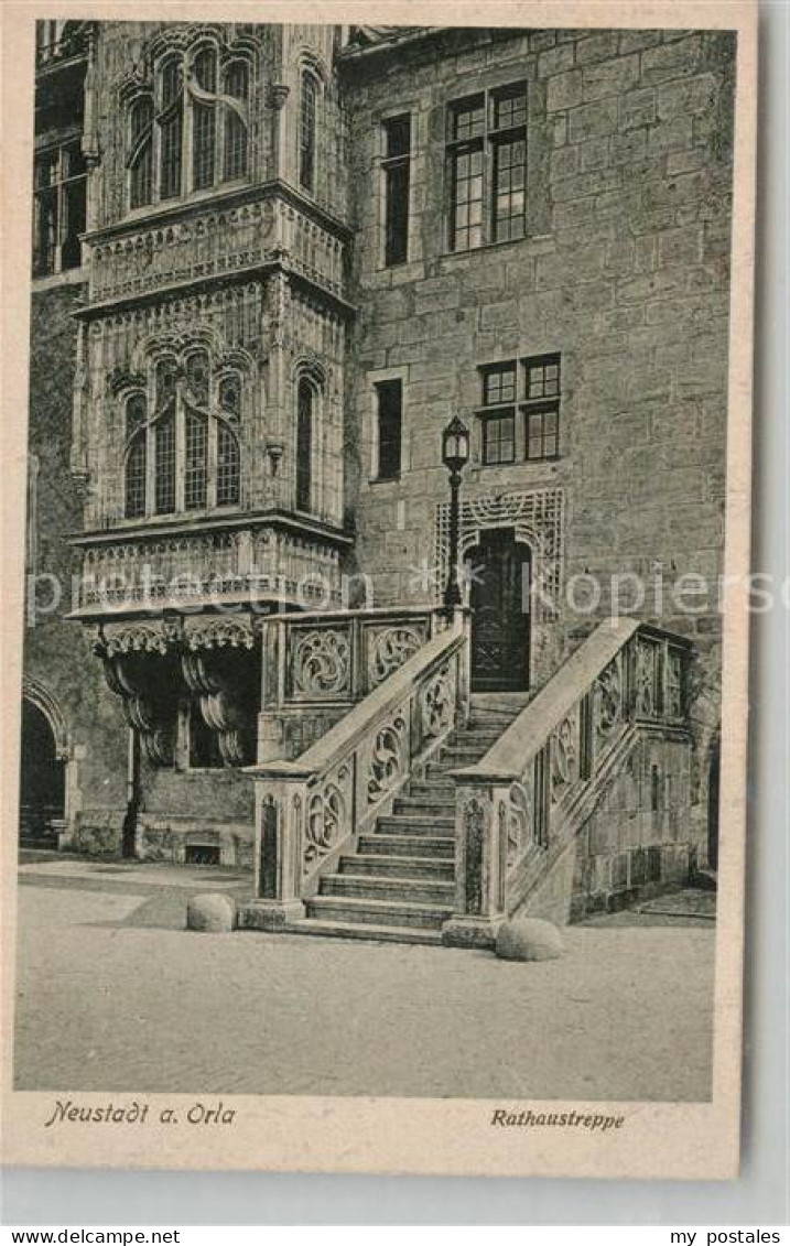 Neustadt Orla Rathaus Treppe