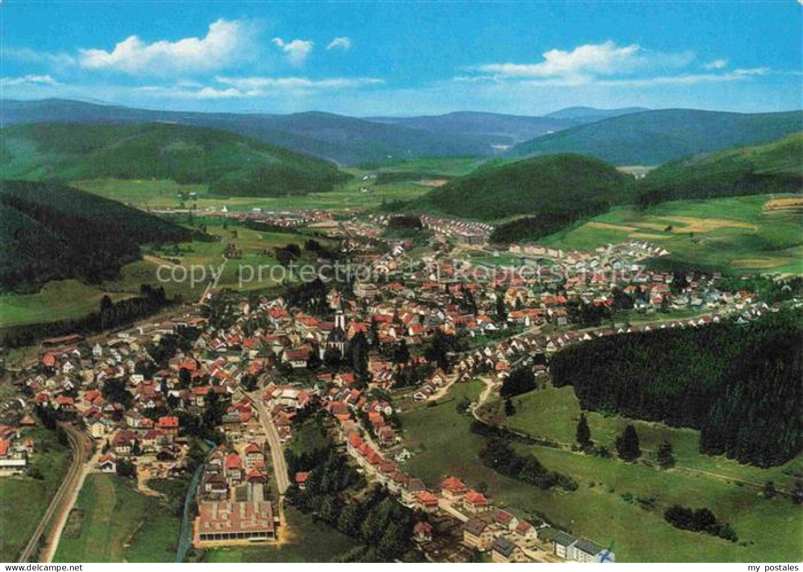 Neustadt  Schwarzwald Titisee-Neustadt Panorama Hoehenluftkurort