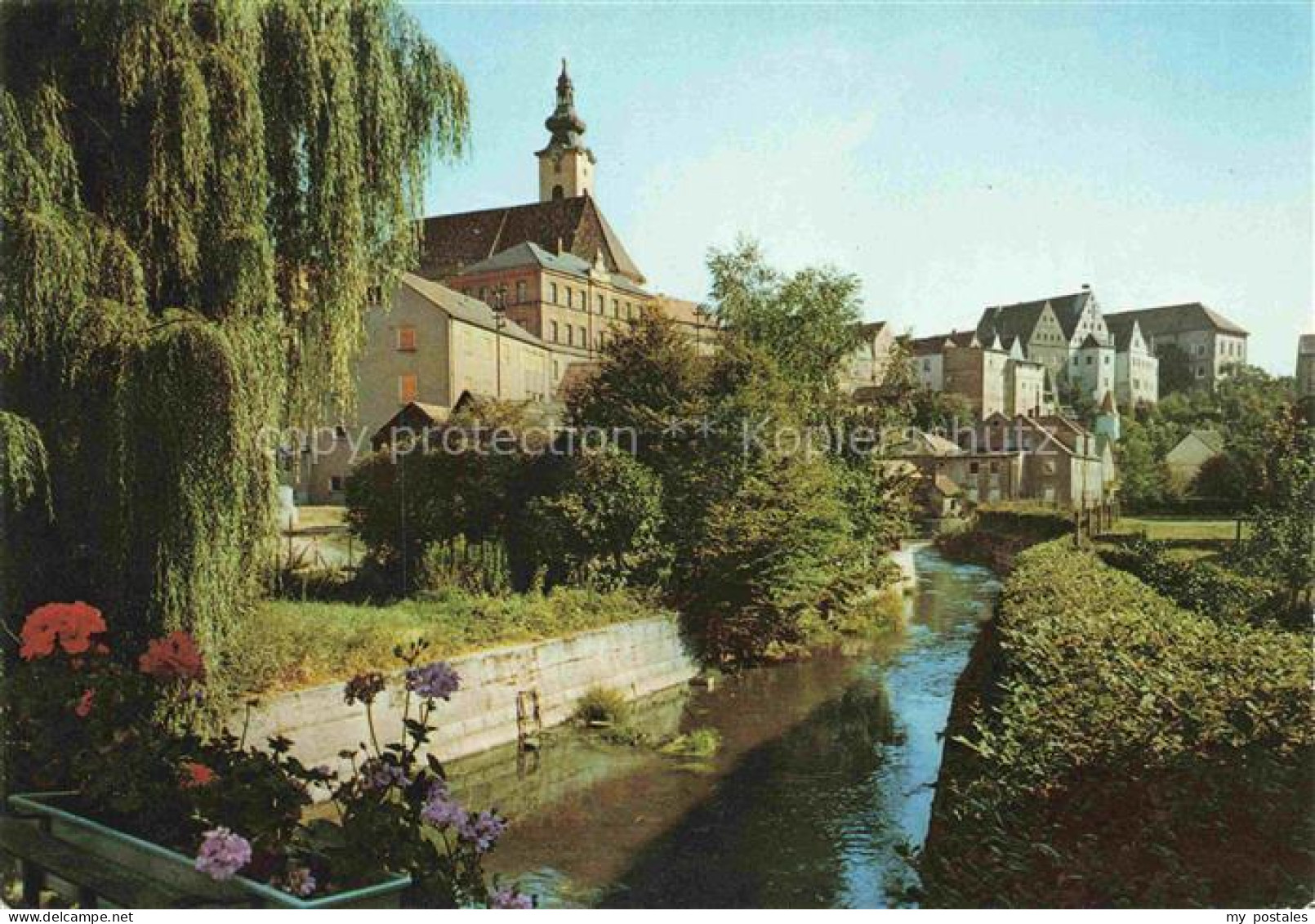 Neustadt Waldnaab Partie an der Waldnaab