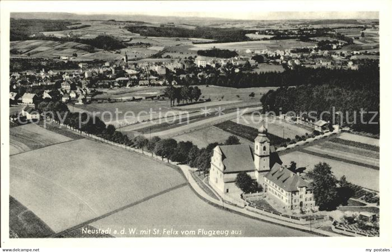 Neustadt Waldnaab St. Felix Fliegeraufnahme