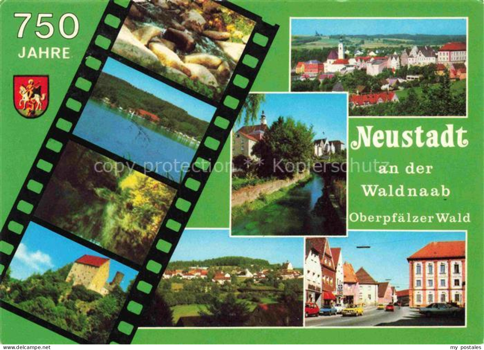 Neustadt Waldnaab Teilansichten Waldnaabtal