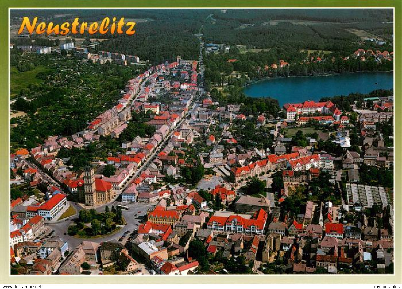 Neustrelitz Fliegeraufnahme