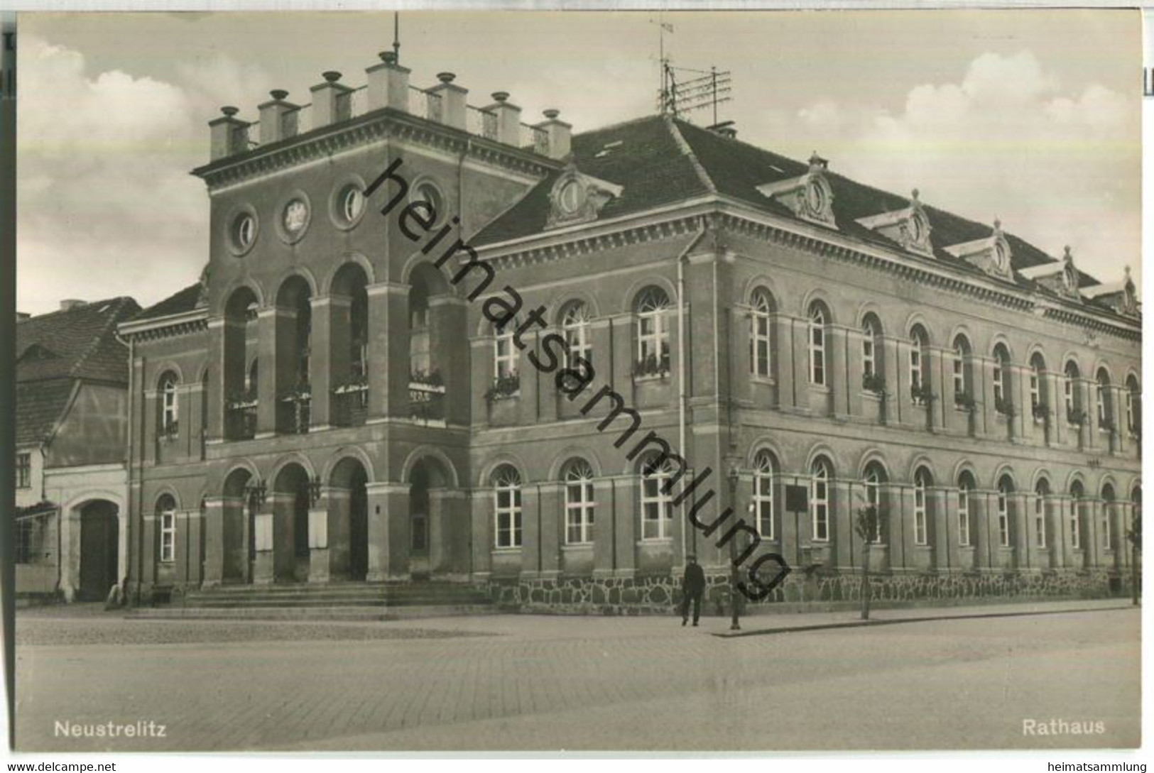 Neustrelitz - Rathaus - Verlag Christian Schöning Lübeck