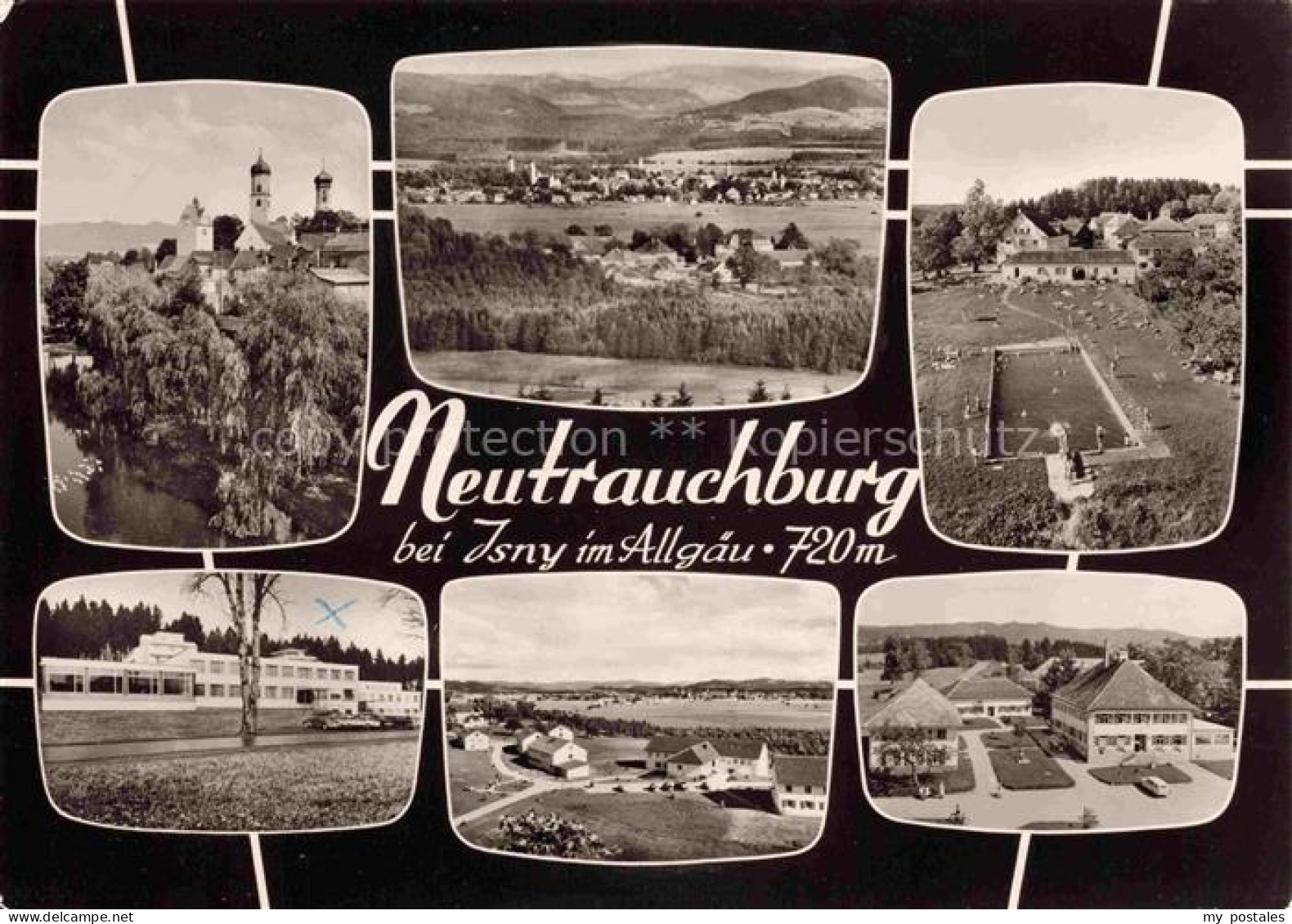 Neutrauchburg Isny Allgaeu Bayern Isny-im-Allgaeu Heilklimatischer-Kurort Kirche