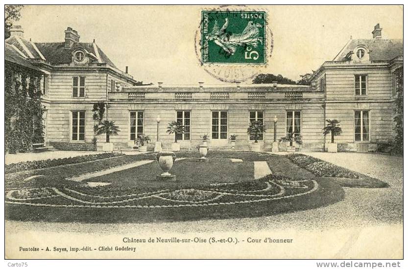 NEUVILLE sur OISE 95 - Château