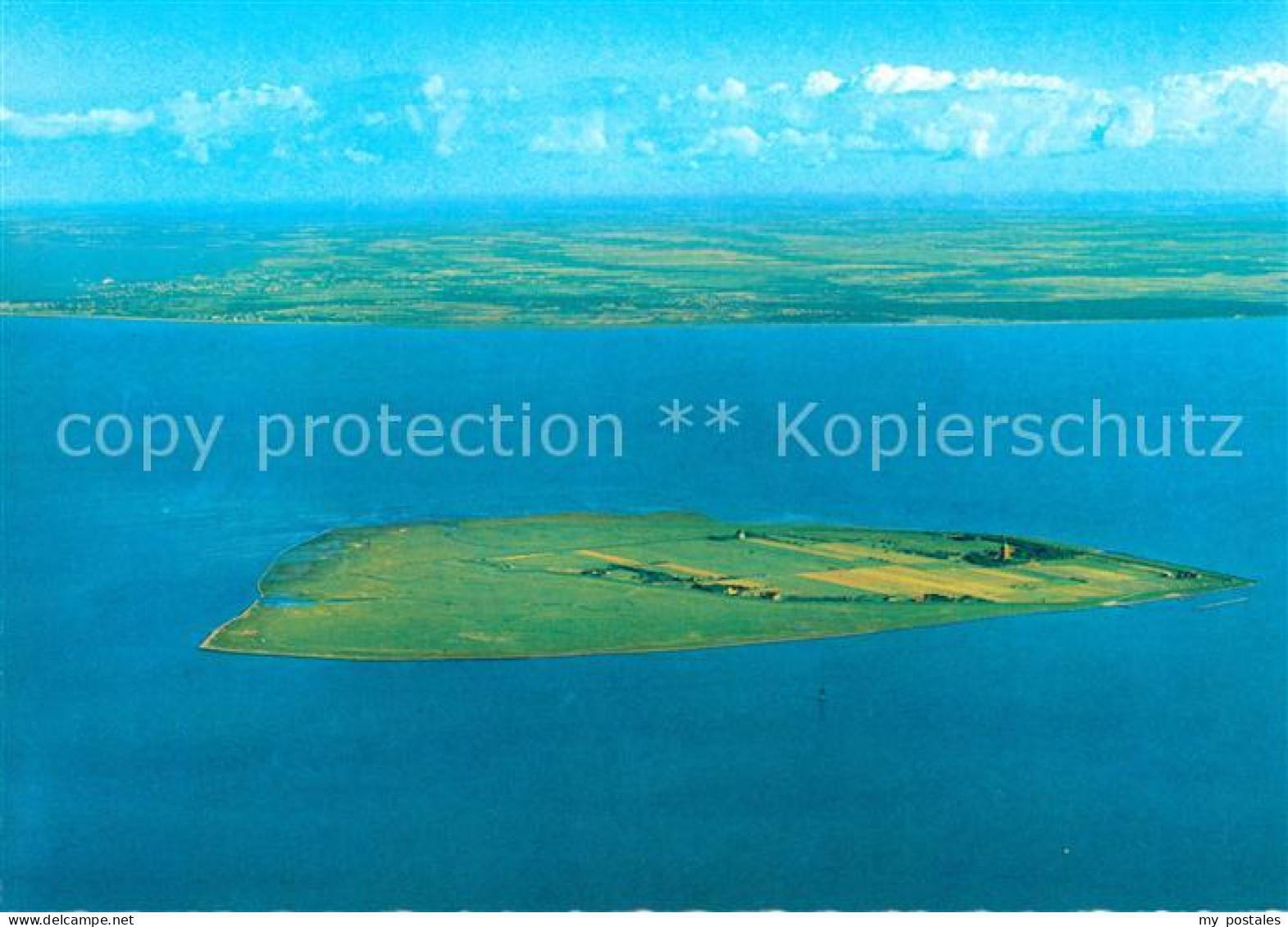 Neuwerk Cuxhaven Nordseebad Fliegeraufnahme Festland Cuxhaven