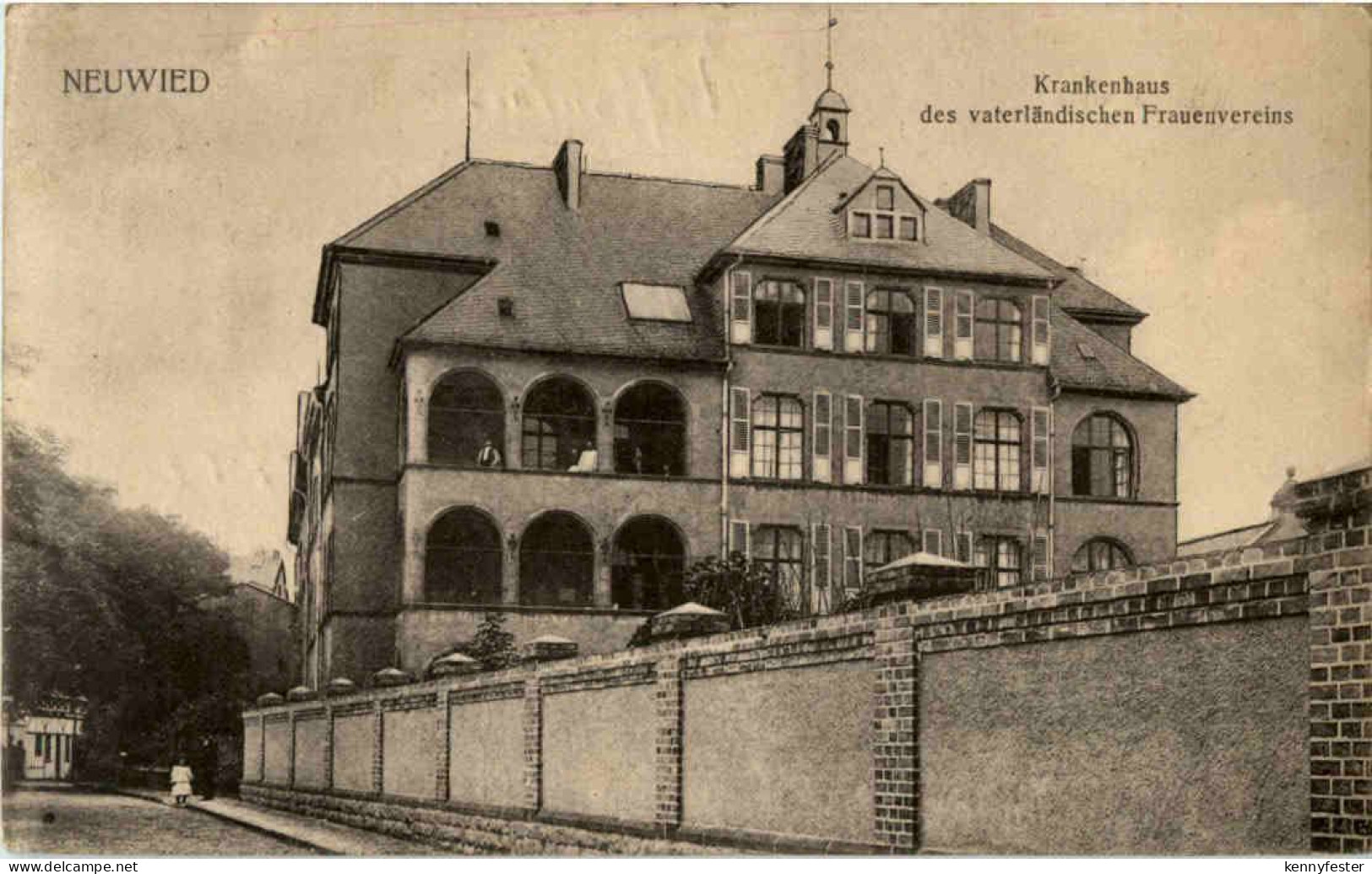 Neuwied - Krankenhaus - Bahnpost Emmerich Frankfurt