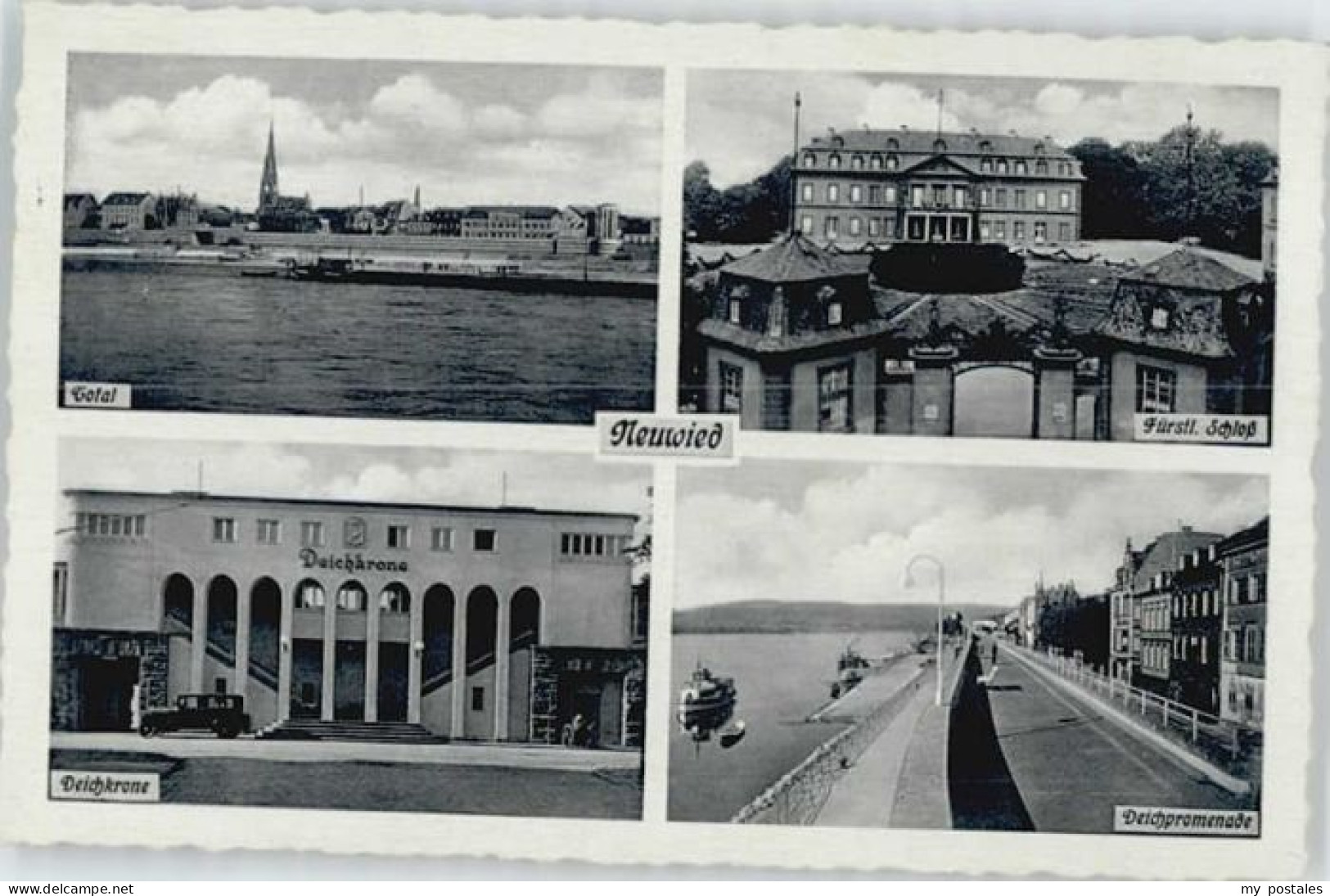 Neuwied Rhein Neuwied Deichkrone Schloss