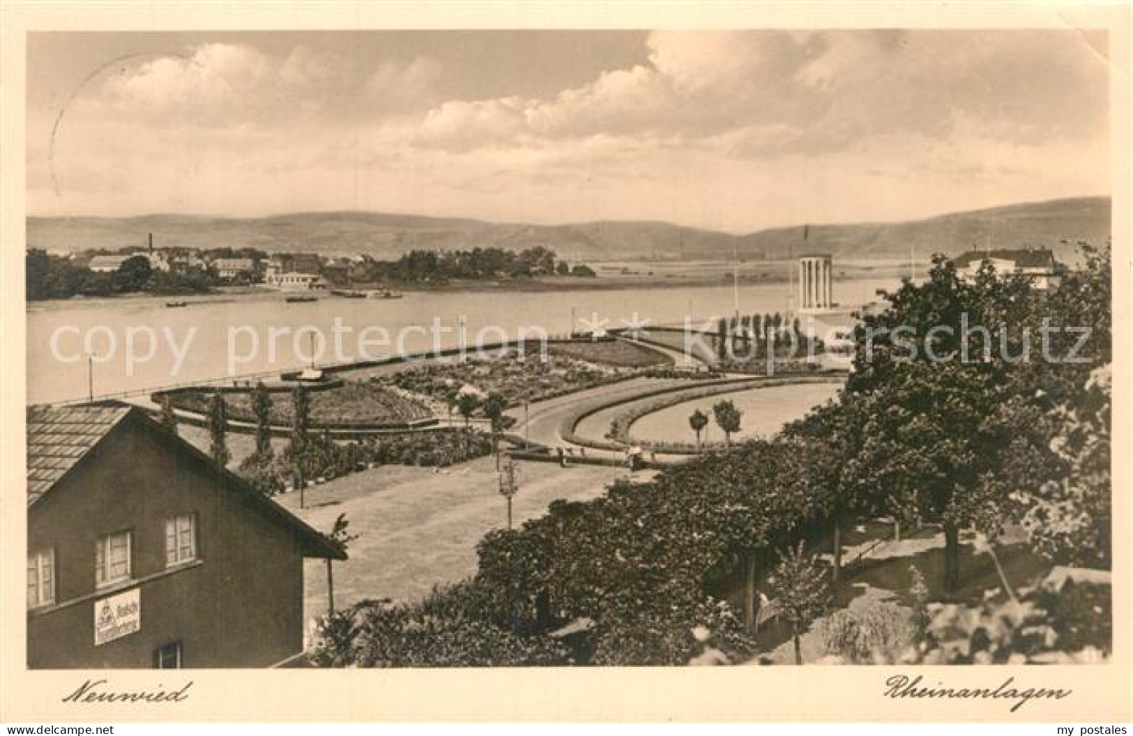 Neuwied Rhein Rheinanlagen