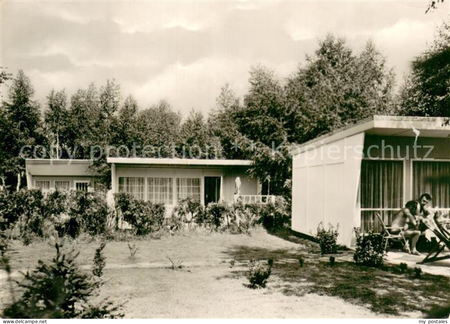 Neuwuerschnitz Oelsnitz Waldbad Bungalowsiedlung