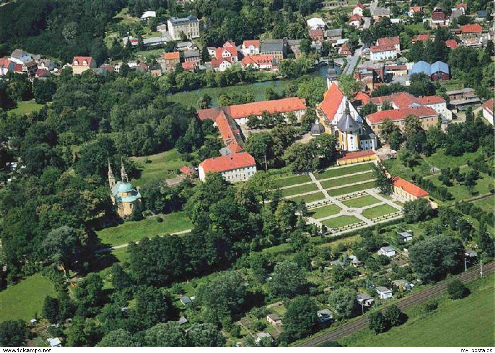 Neuzelle Brandenburg Ehem Zisterzienserkloster Kath Pfarrkirche St Marien Ev Pfa