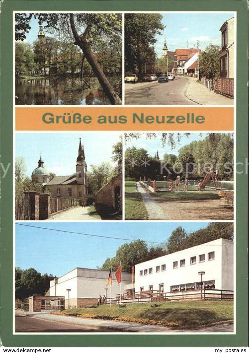 Neuzelle Klosterteich Frankfurter-Strasse Kirche Kreikulturhaus
