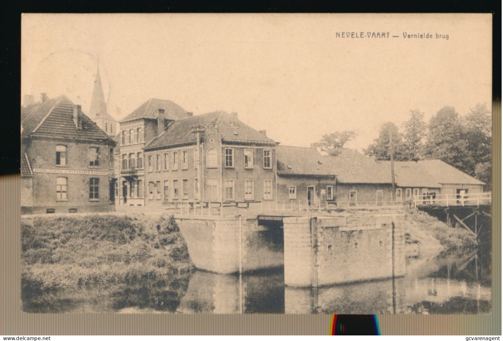 NEVELE VAART    VERNIELDE BRUG