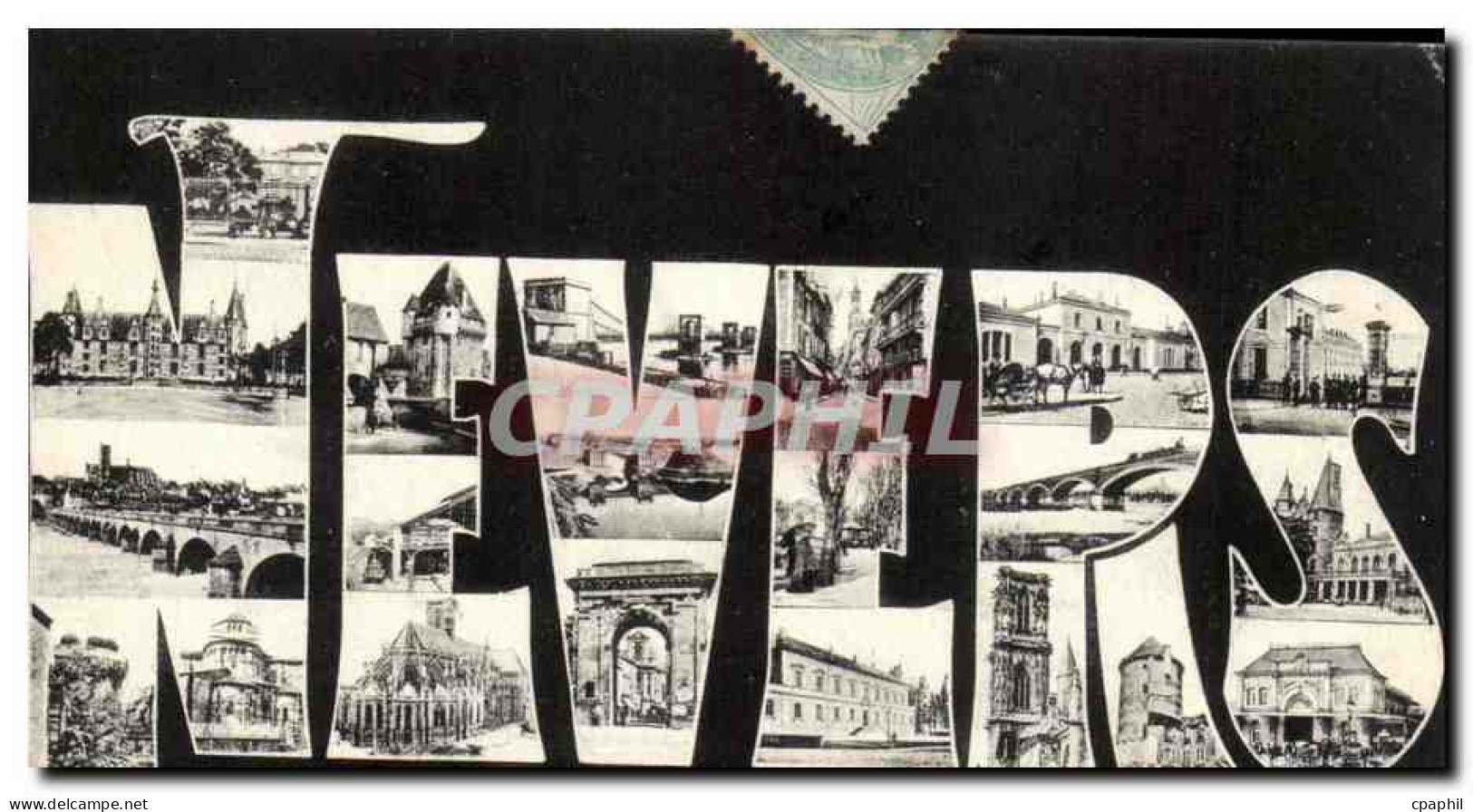 Nevers - Souvenir CPA