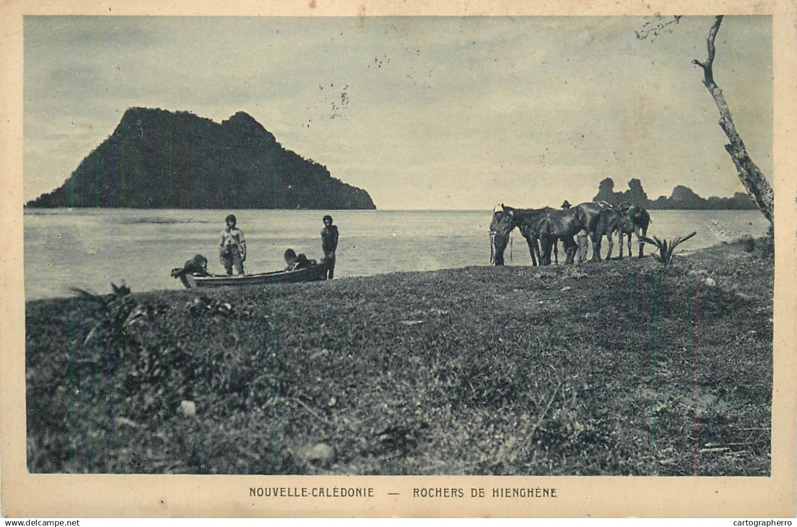 New Caledonia rochers de hienghene