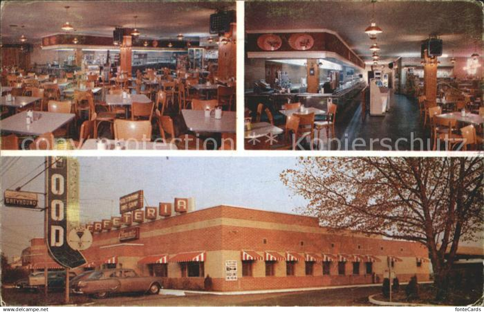New Castle Delaware Clementes Cafeteria Greyhound Rest Stop Restaurant