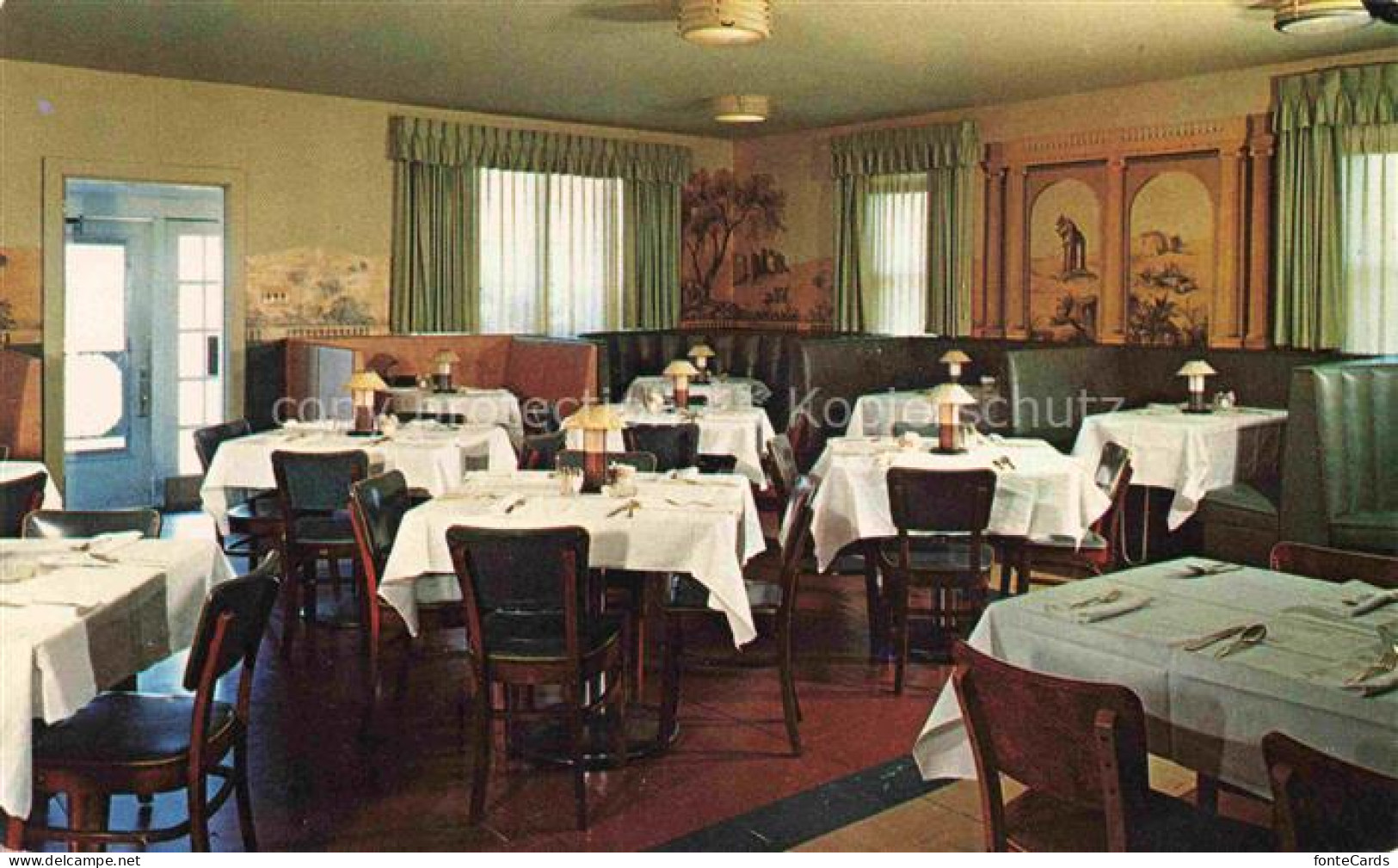 New Castle Delaware USA The Pompei Restaurant in Historik