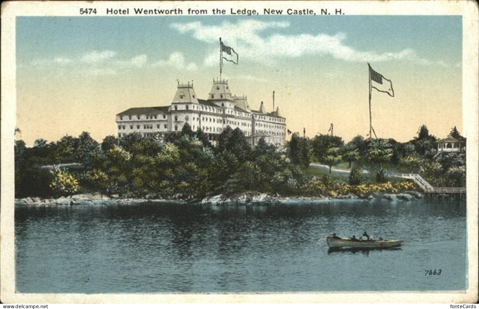 New Castle New Hampshire Hotel Wentworth
Ledge