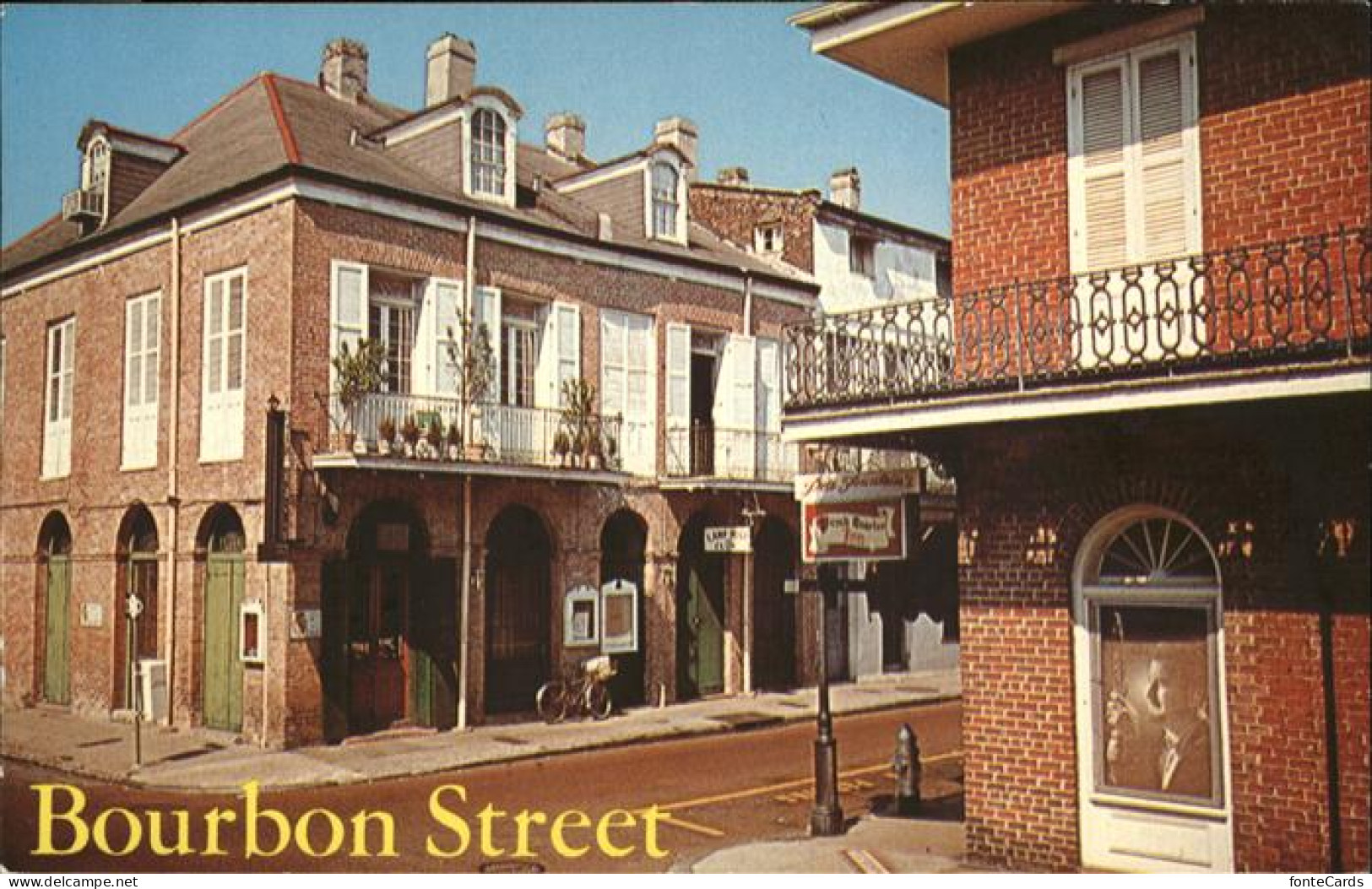 New Orleans Louisiana Bourbon Street