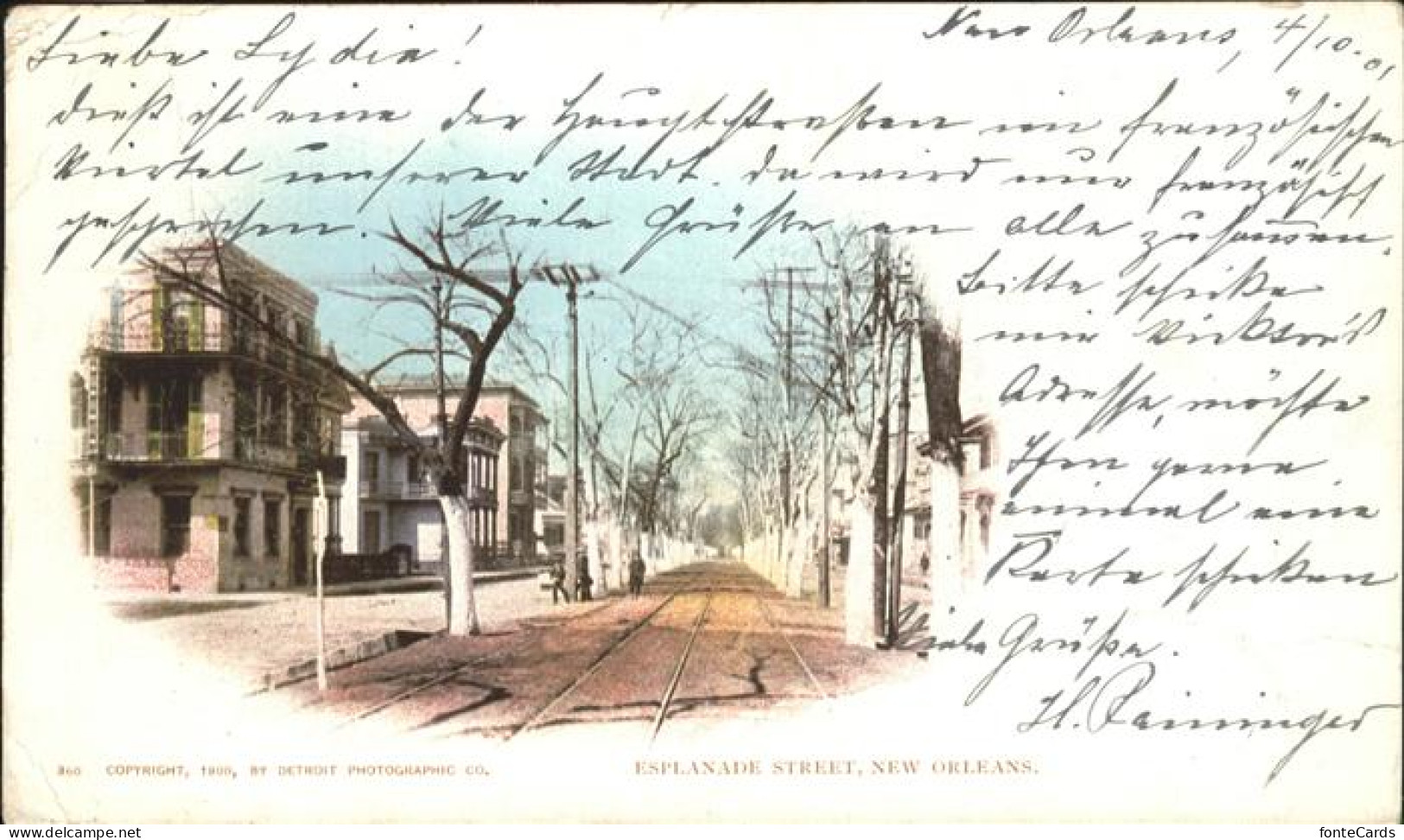 New Orleans Louisiana Esplanade Street