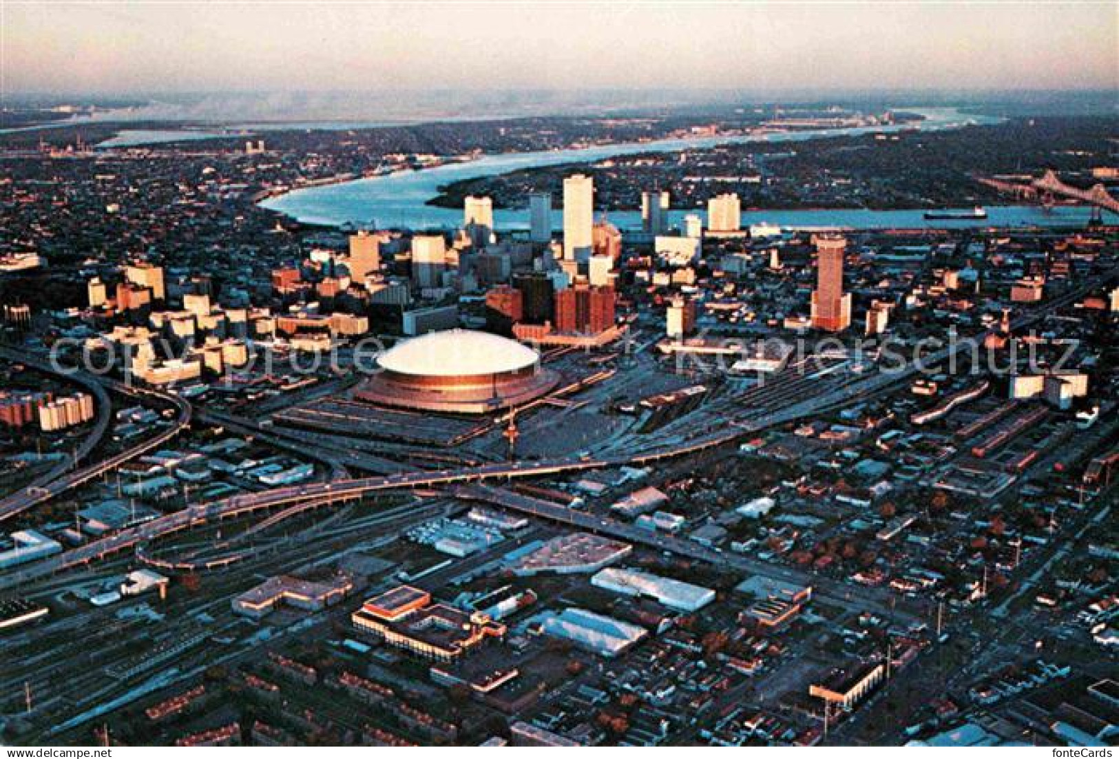 New Orleans Louisiana Fliegeraufnahme