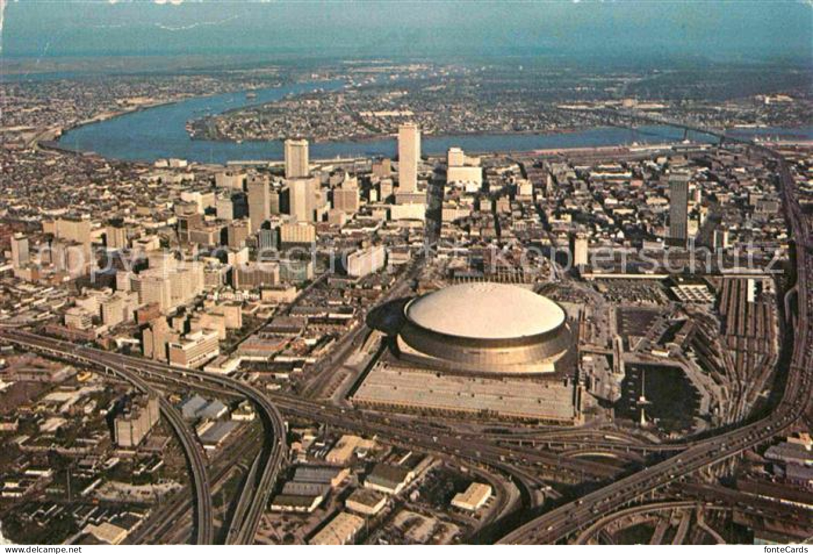 New Orleans Louisiana Luftaufnahme