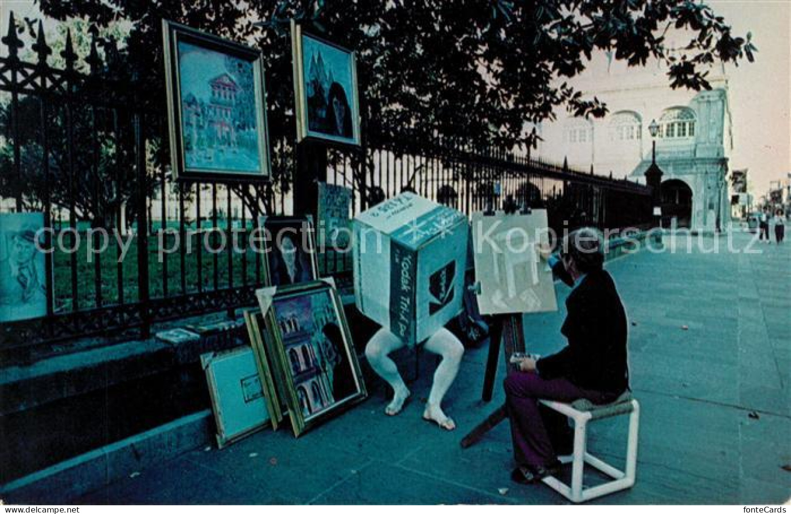 New Orleans Louisiana Strassenkuenstler